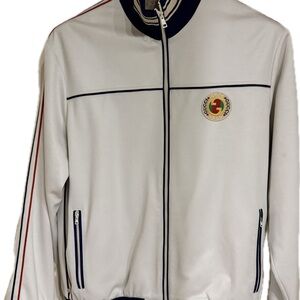 Gucci Cream and Navy Track Jacket